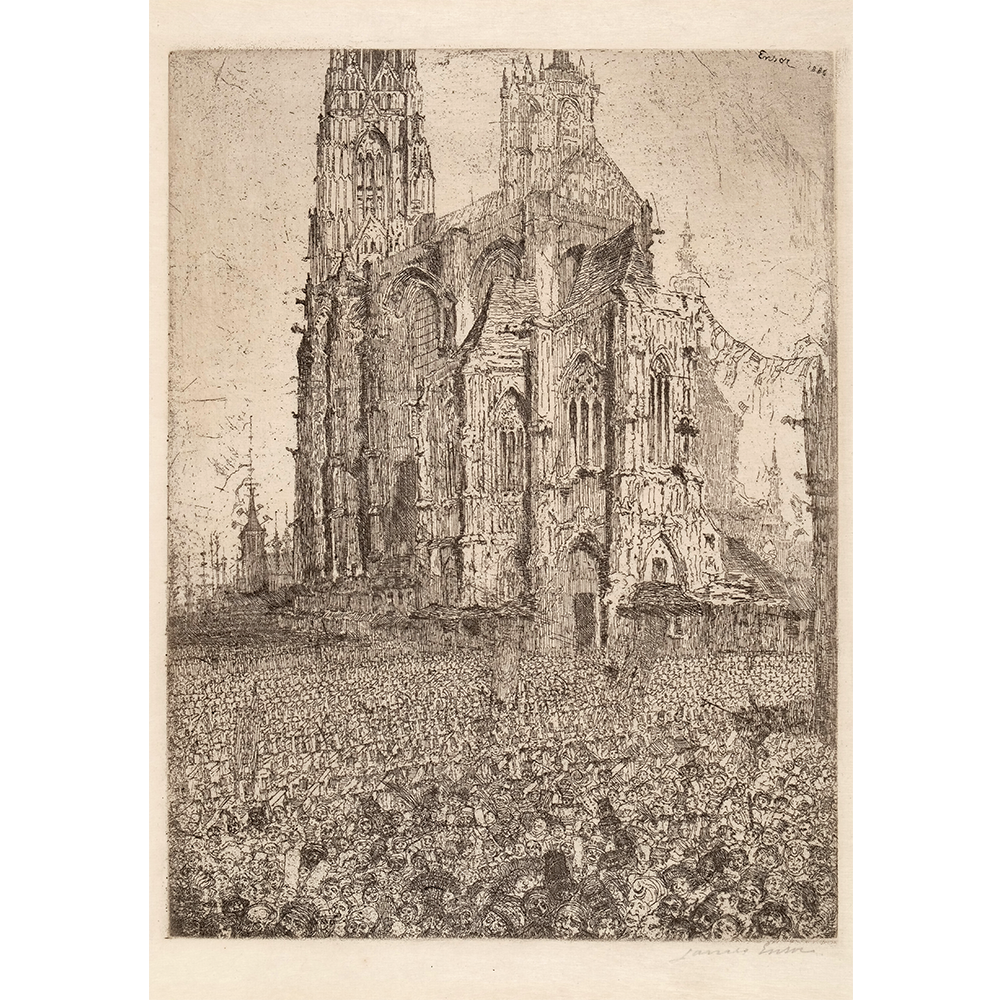 James Ensor, La Cathérdrale