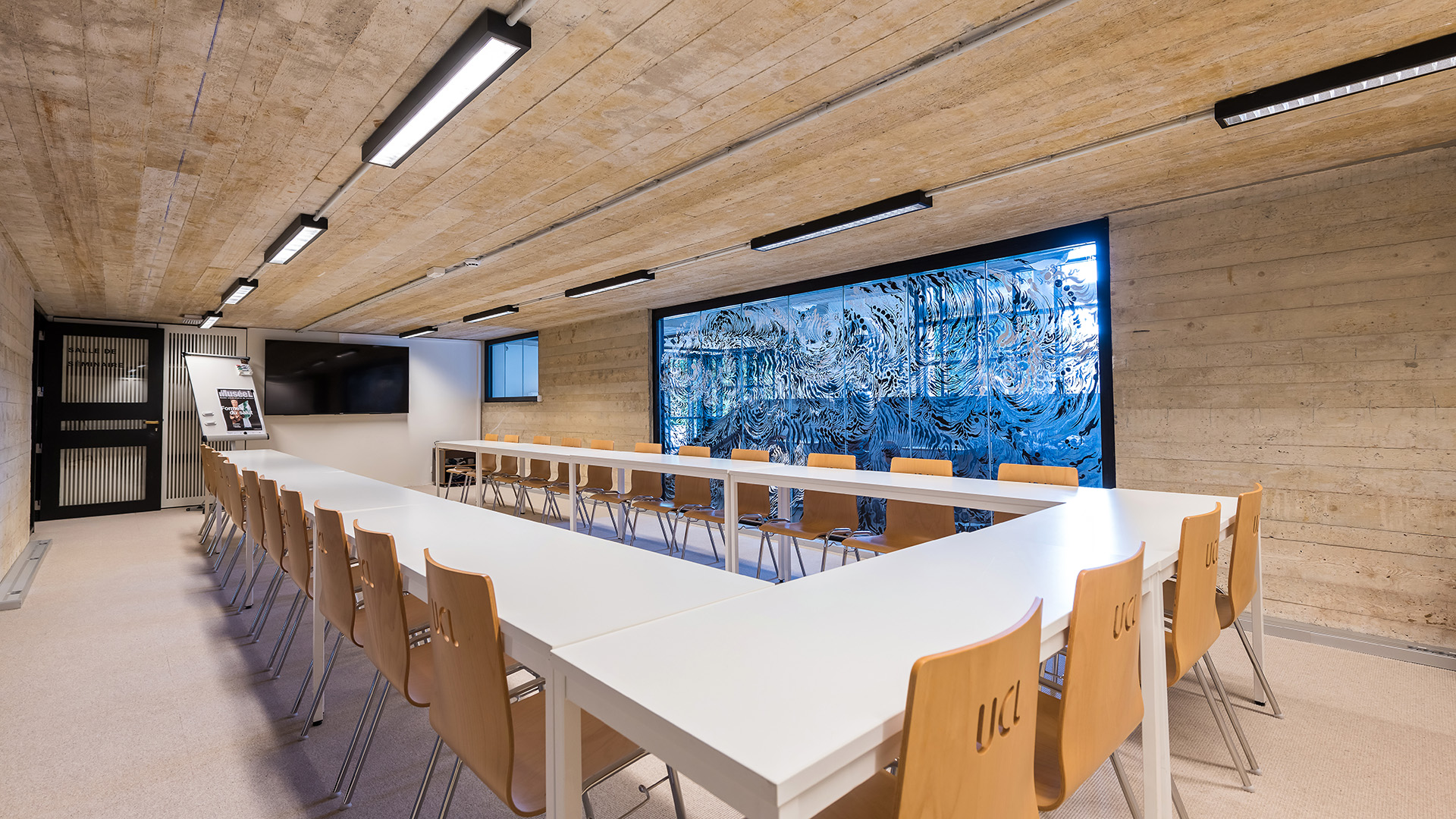 Salle de séminaire du Musée L