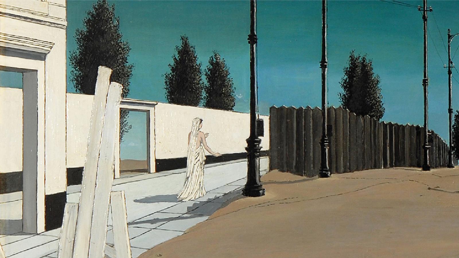 La Ville lunaire II : la face cachée du tableau de Paul Delvaux