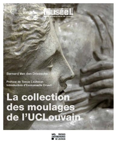 La collection des moulages de l'UCLouvain Couverture