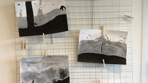Exposition des ateliers créatifs pour enfants Enfanf'Art