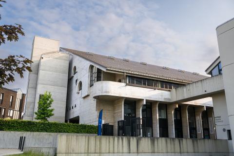 Vue de la façade arrière du Musée L