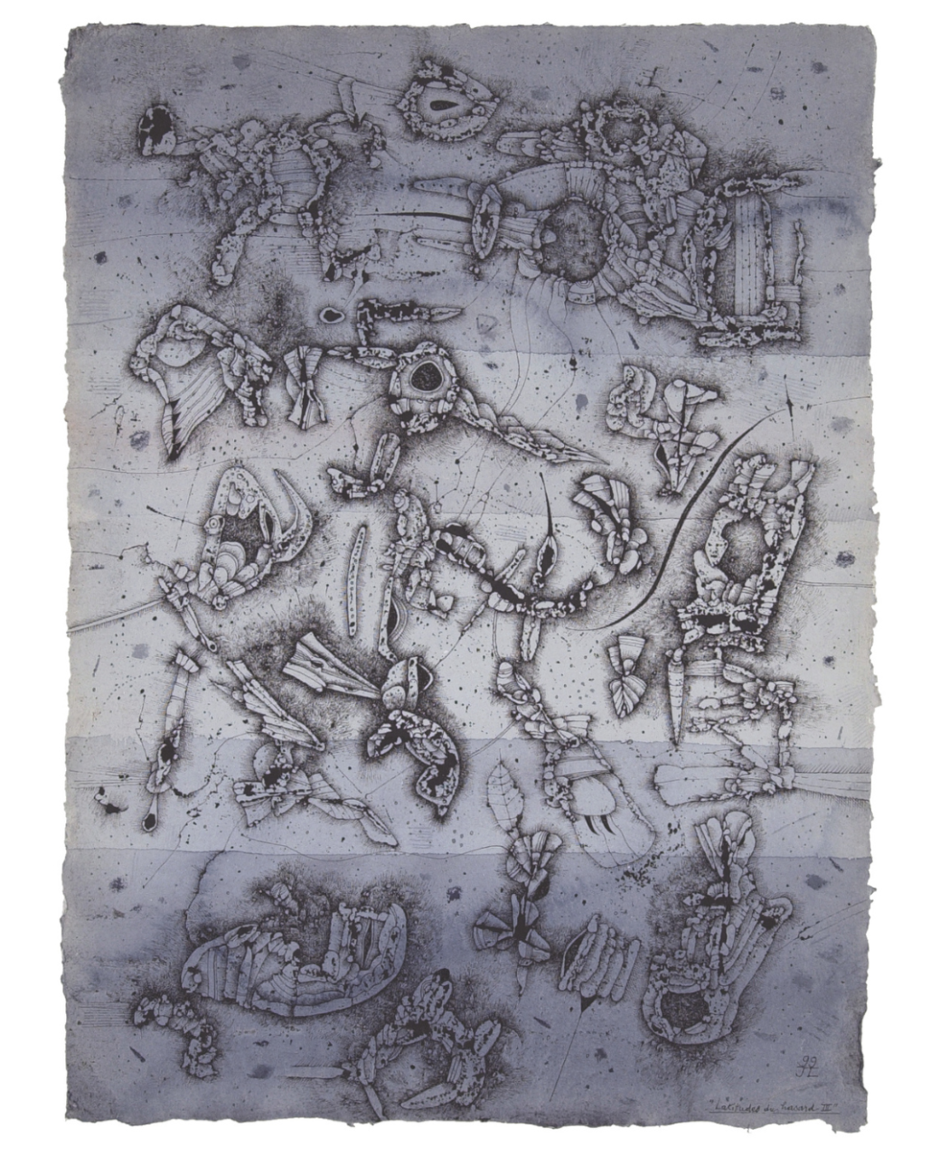 Jacques Lacomblez - Latitudes du hasard III, 1999