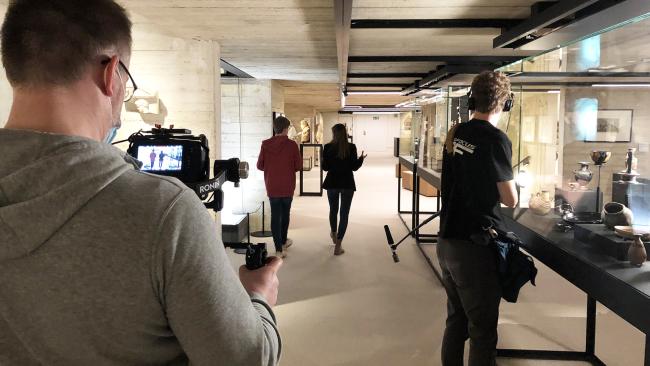 Mon patrimoine revisité Tournage