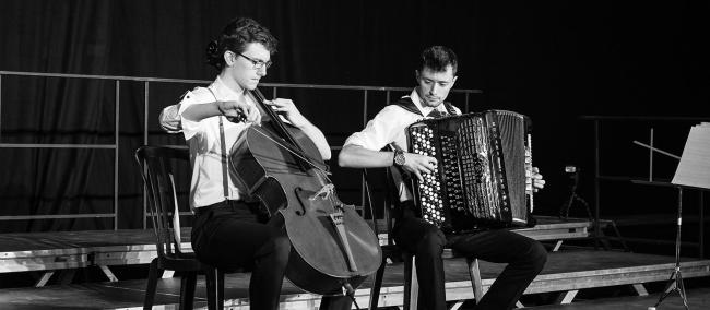 Photo d'un concert du Duo Kiasma