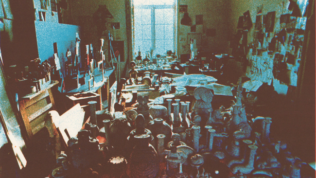 Atelier de Pierre Caille par Jean-Pierre Point