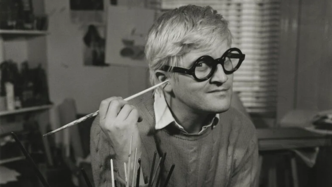 David Hockney par Francis Goodman David Hockney © National Portrait Gallery, London