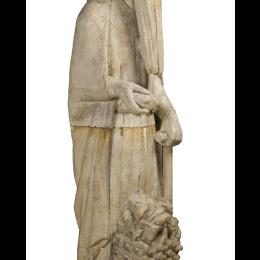 Atelier de moulages de Berlin, Noé, s.d. Plâtre. Dimensions inconnues.  N° inv. M1. Fonds ancien de l’Université. D’après un original en grès, réalisé en 1240-1260 pour le portail Nord de l’église Notre-Dame de Trêves et conservé au musée diocésain de Trêves.